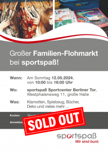 Read more about the article sportspaß Flohmarkt am 12.05.2024