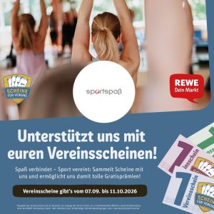 Mehr über den Artikel erfahren REWE “Scheine für Vereine” bis 11. Oktober 2026